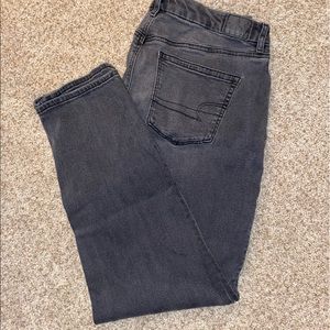 American Eagle Stretch Curvy Mom Jeans